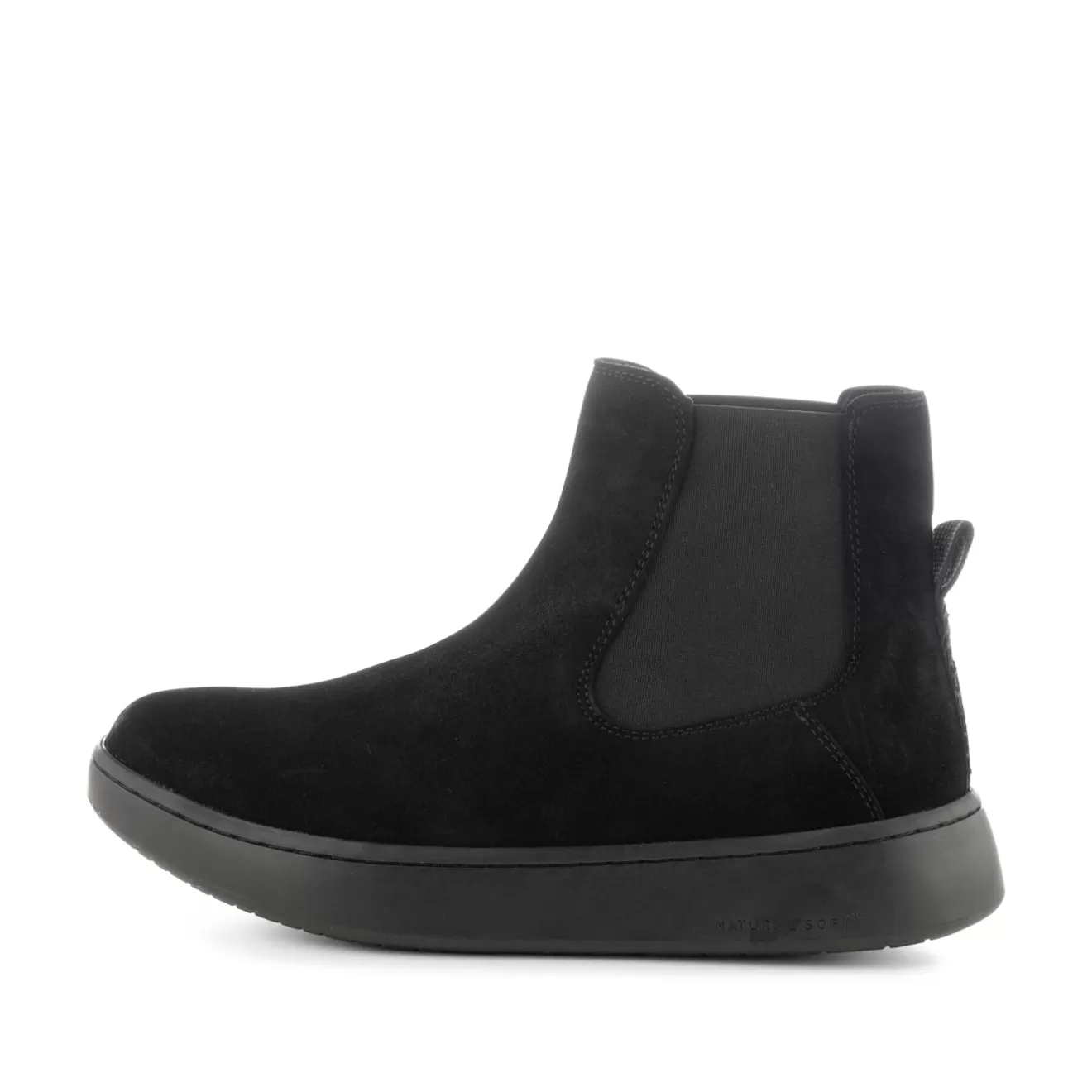 Hannah Suede - Black-Woden Discount