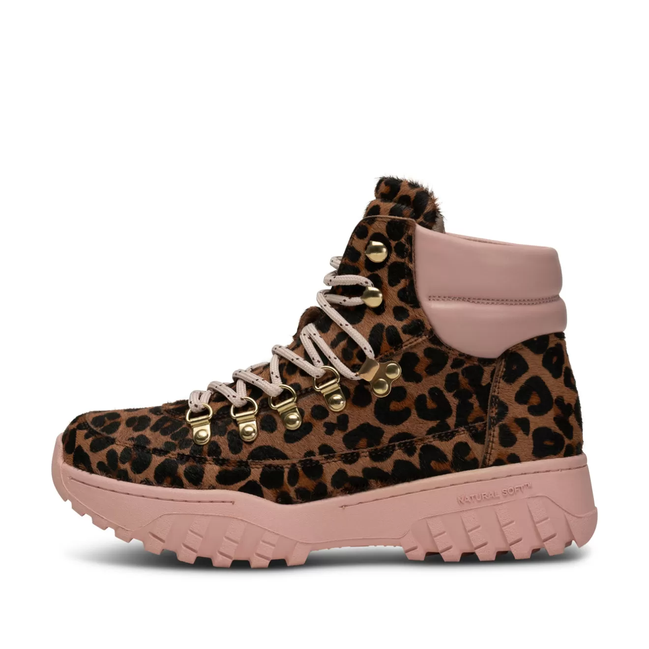 Iris Track LH - Ballerina/Leopard-Woden Fashion