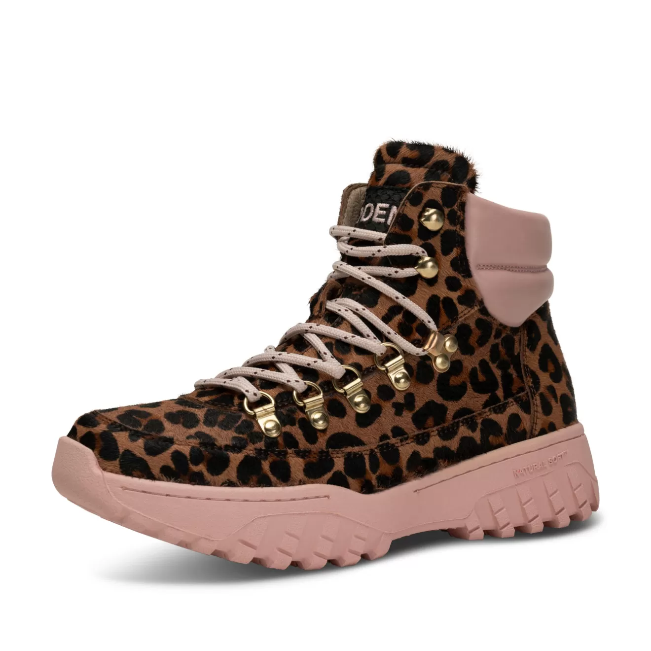 Iris Track LH - Ballerina/Leopard-Woden Fashion