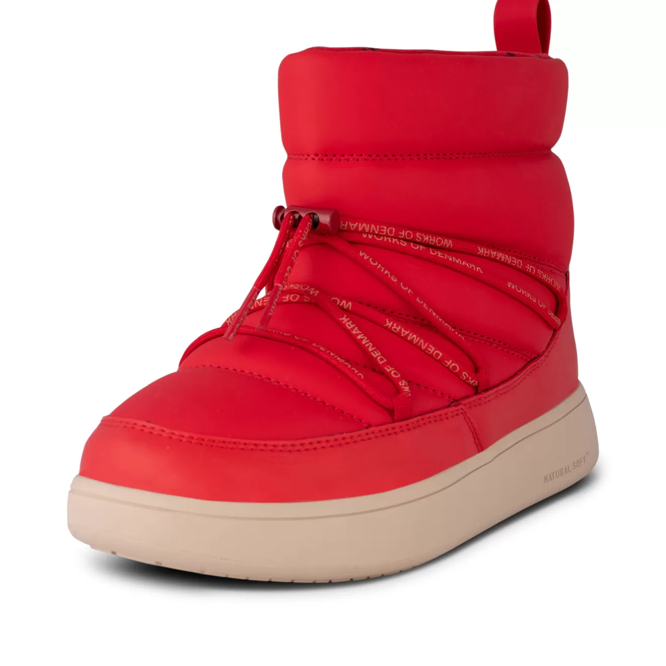 Isa Lace Waterproof - Fire Red-Woden Best