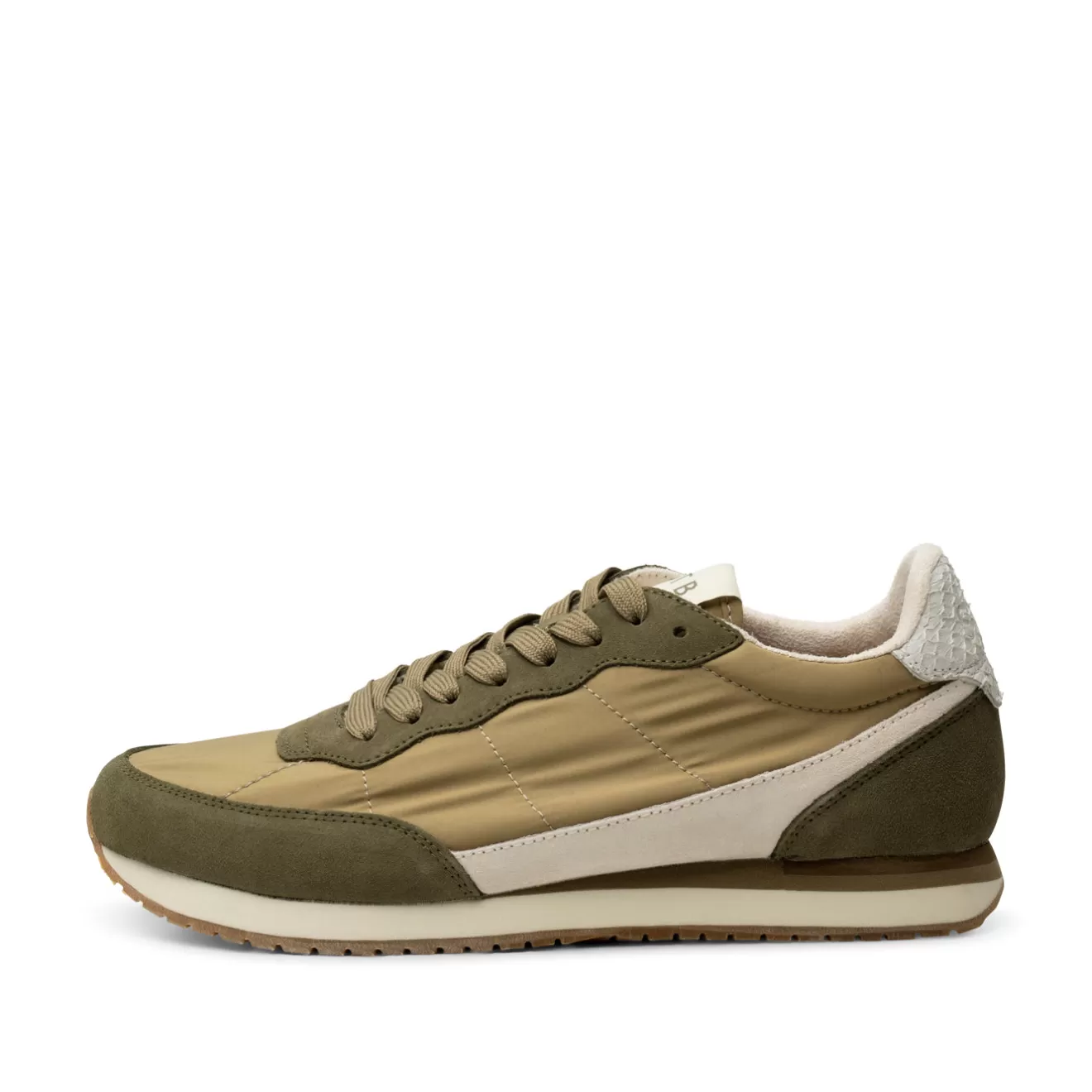 Jansen Retro Sneaker Textile - Khaki-Woden Best