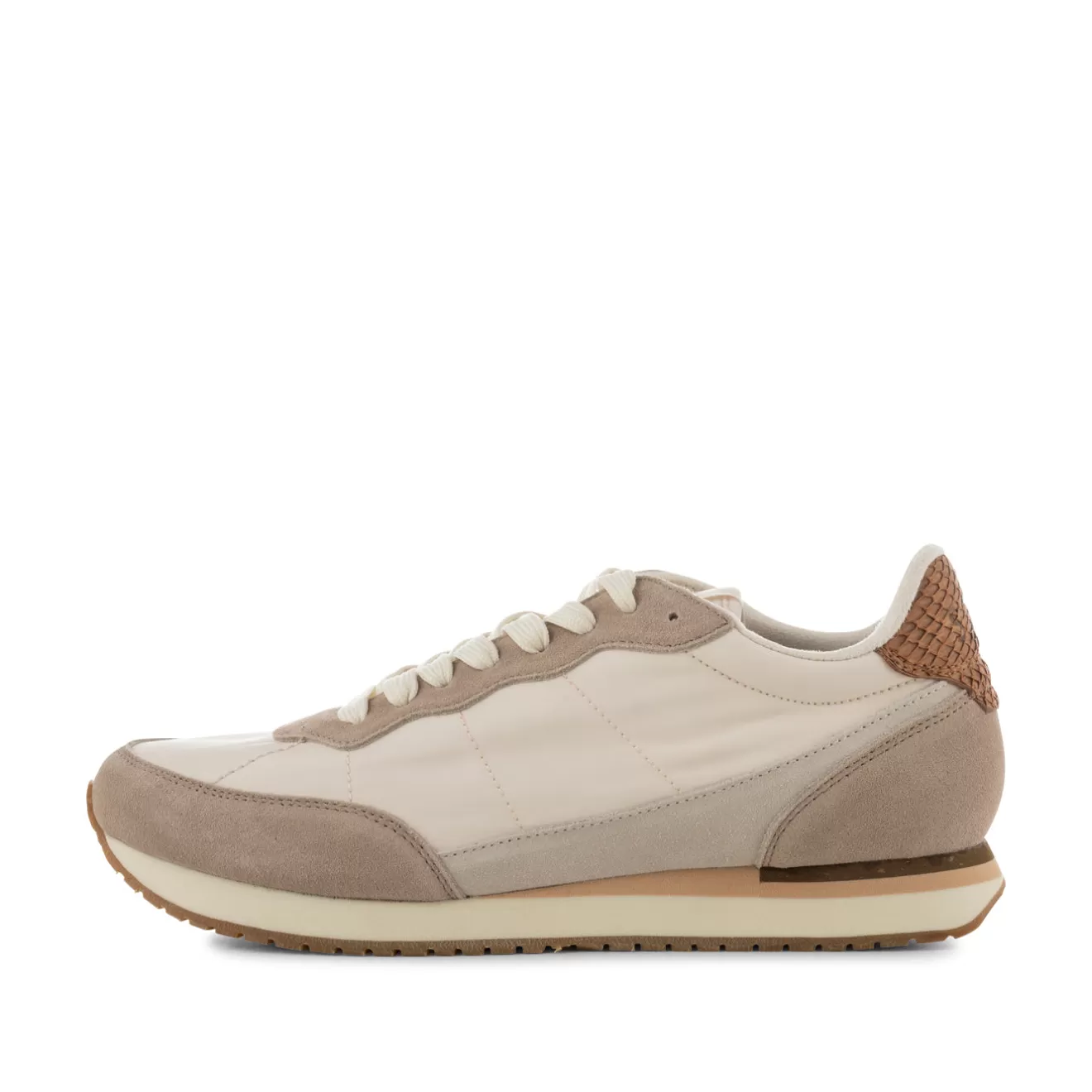 Jansen Retro Sneaker Textile - Taupe-Woden Best