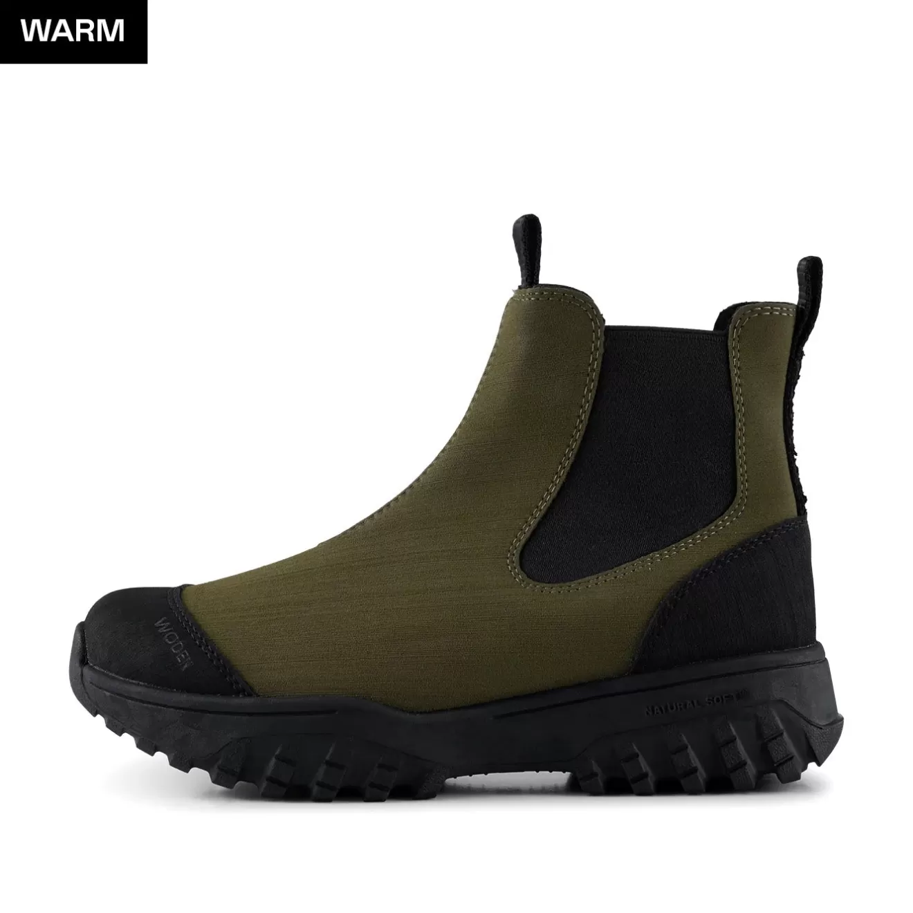 Magda Track Warm Waterproof - Dark Olive-Woden Cheap