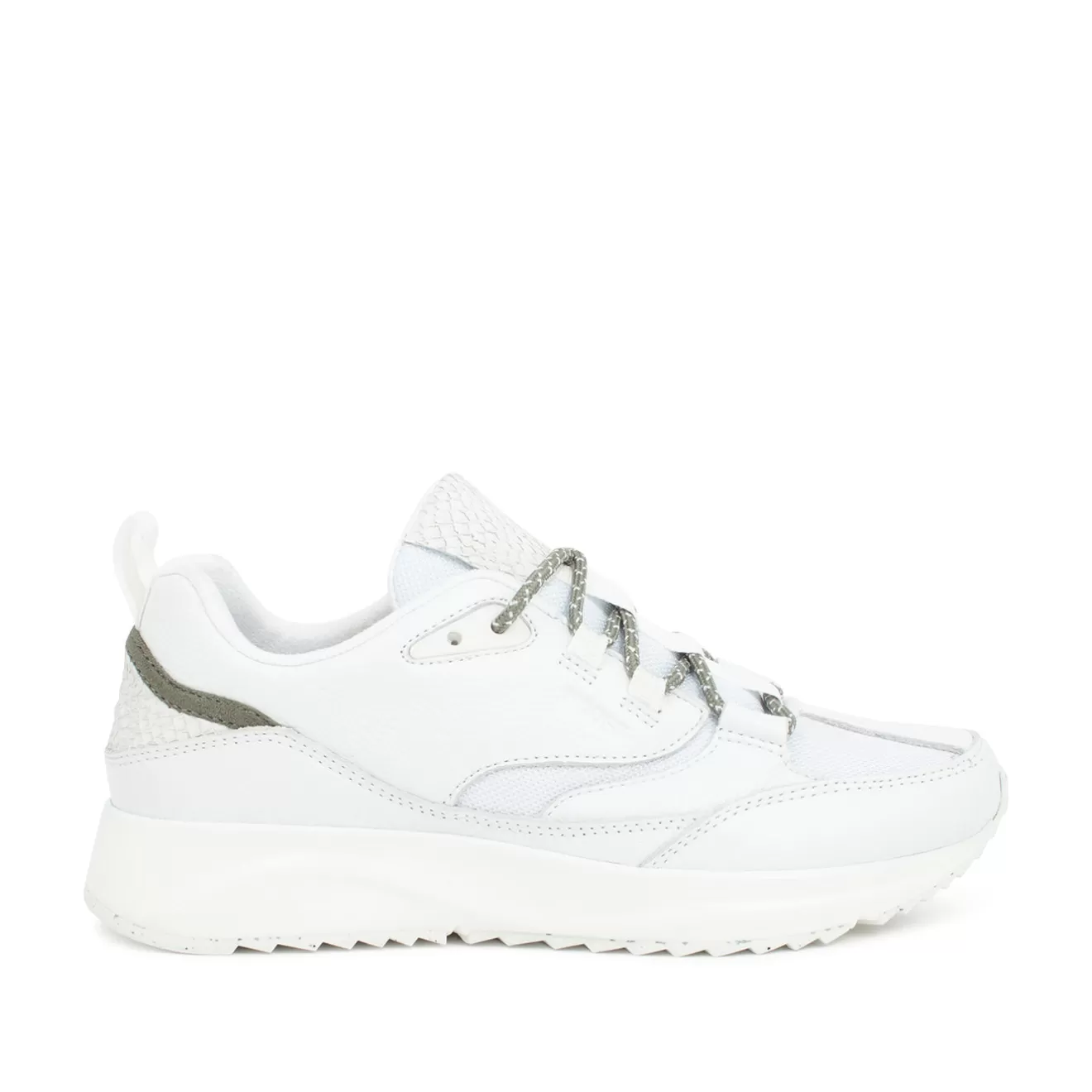 Malou Leather Fifty - Bright White-Woden Online