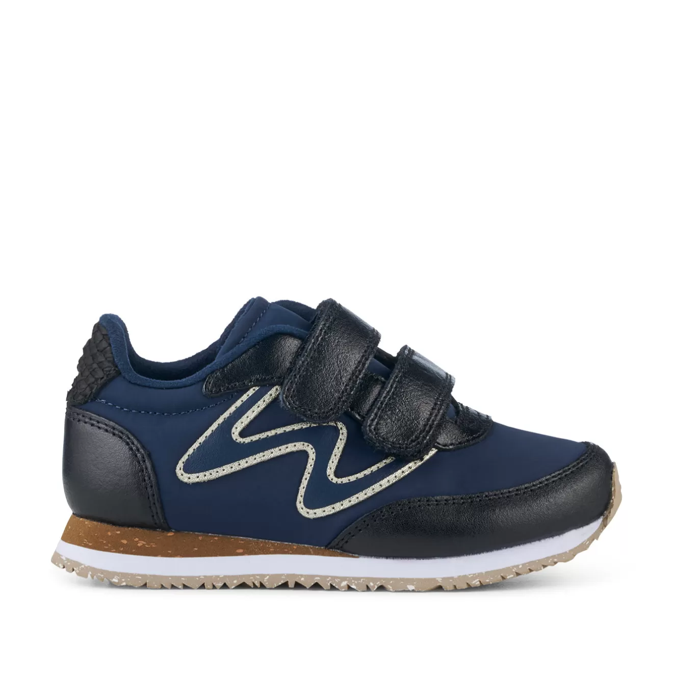 Manu Metallic - Navy-Woden Sale