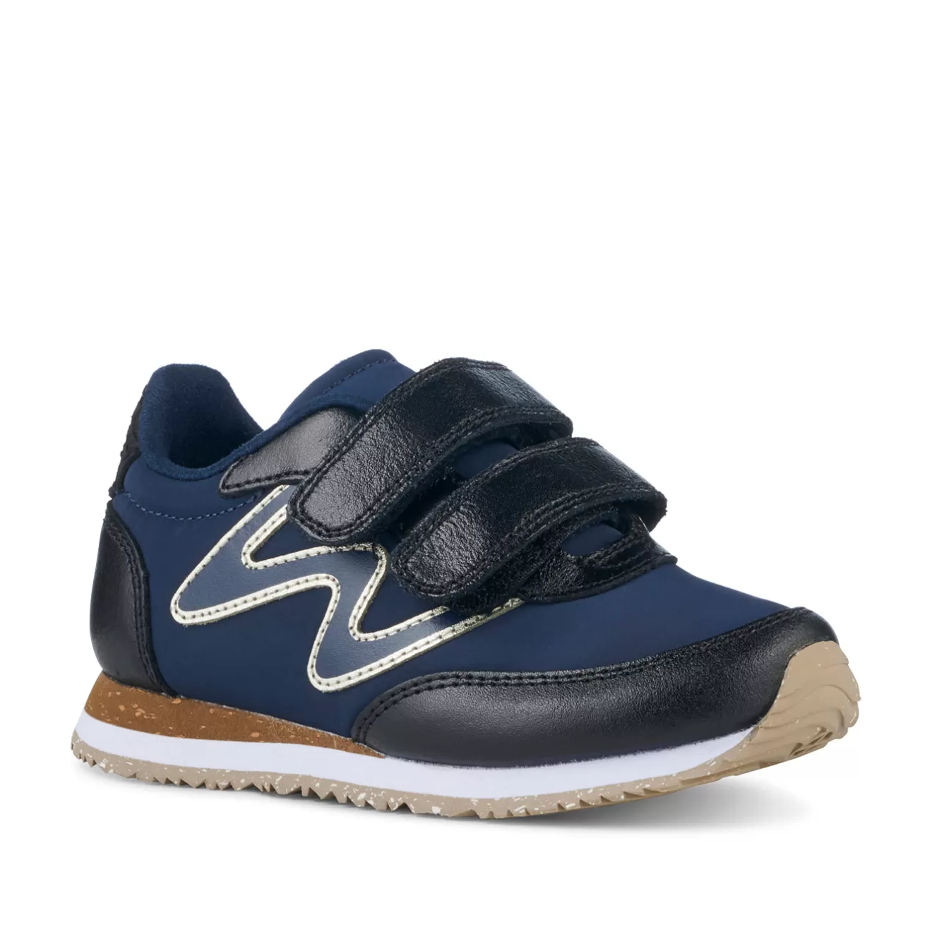 Manu Metallic - Navy-Woden Sale