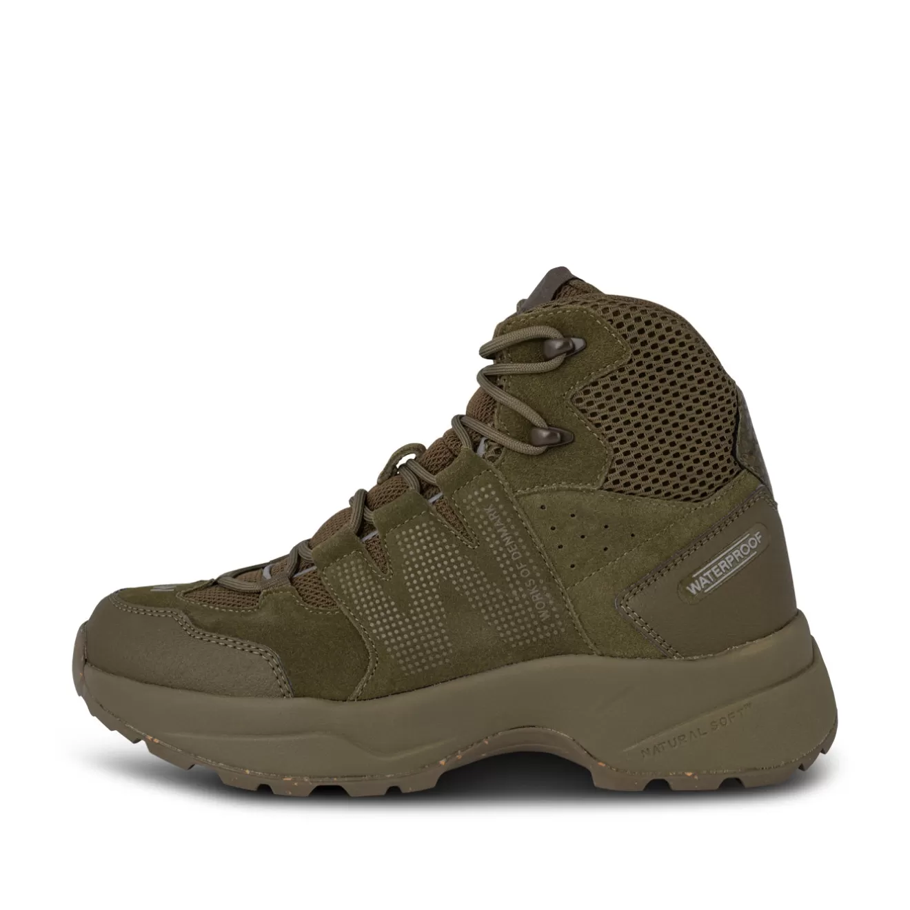 Olena Hiking Waterproof - Dark Olive-Woden Shop