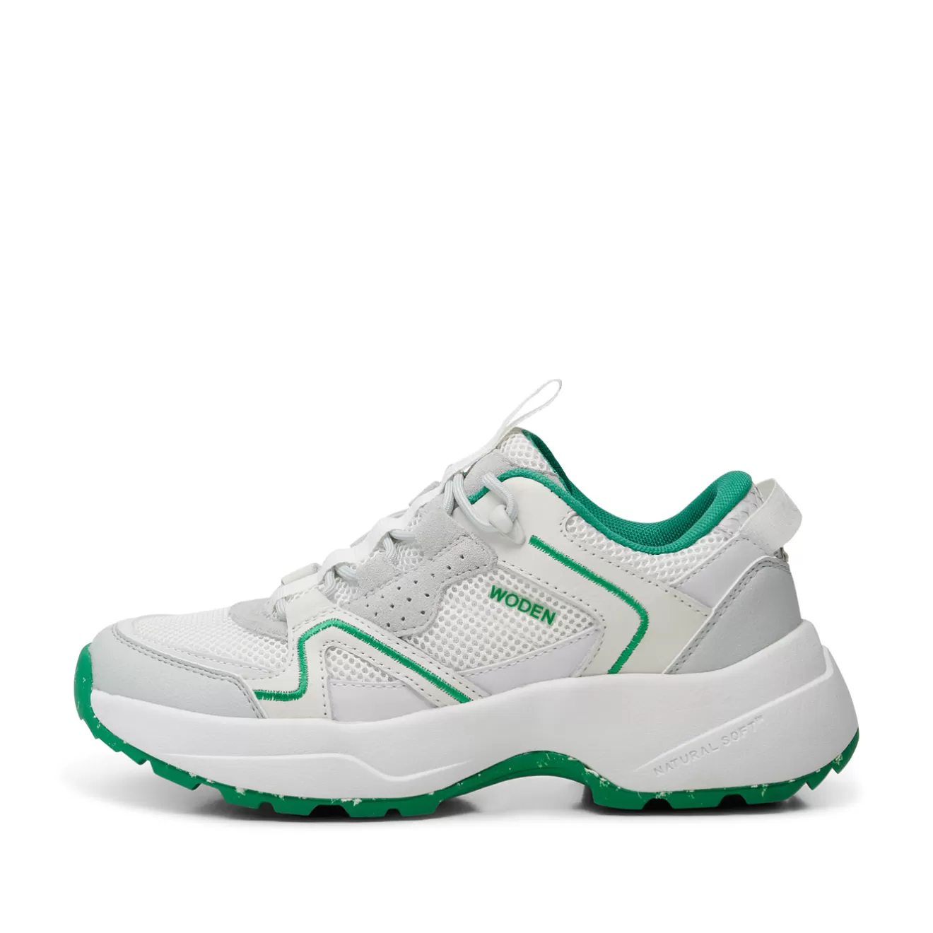 Sif Reflective - White/Basil-Woden Hot