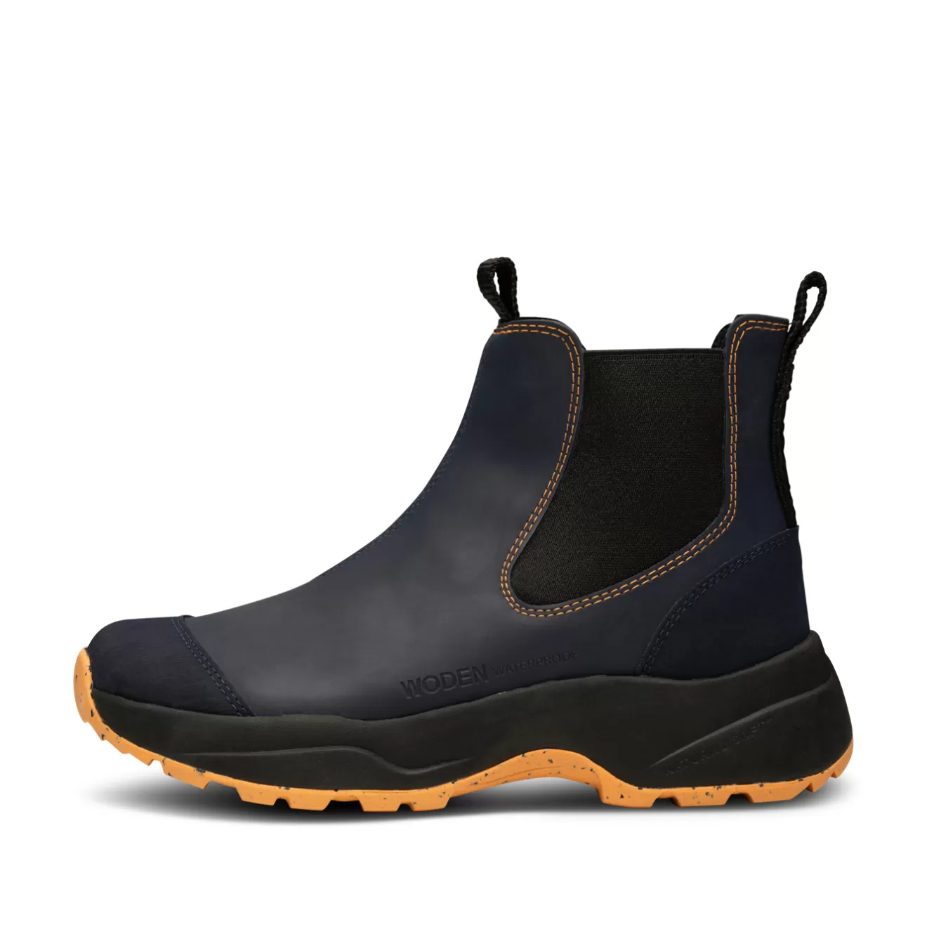 Siri Waterproof - Dark Navy/Papaya-Woden Shop