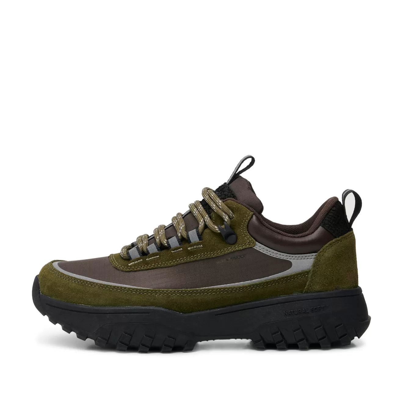 Tessa Low Waterproof - Dark Olive-Woden Hot