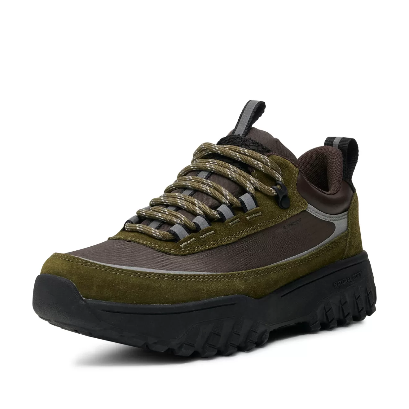 Tessa Low Waterproof - Dark Olive-Woden Hot