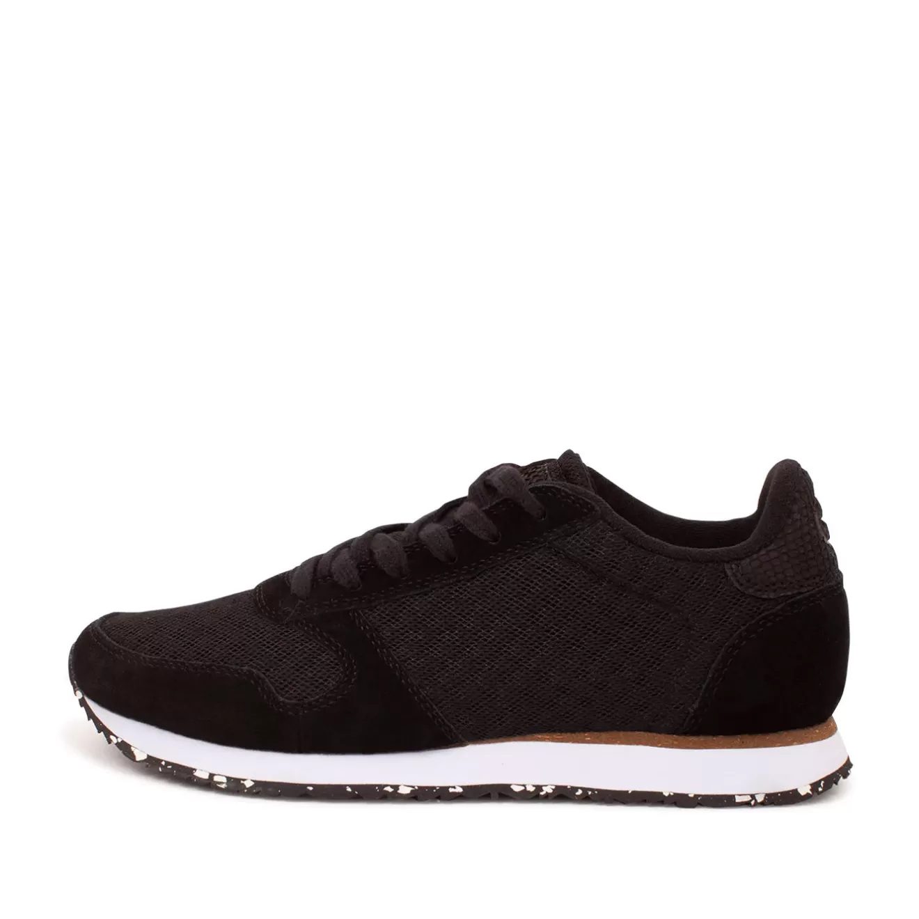 Ydun Suede Mesh II - Black-Woden New