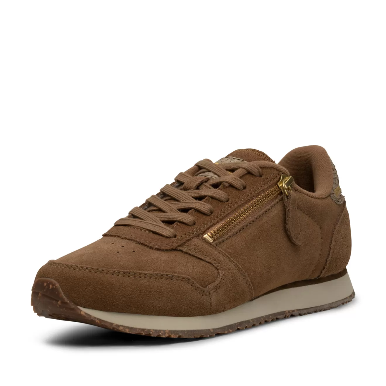 Ydun Suede Zipper - Latte-Woden Discount